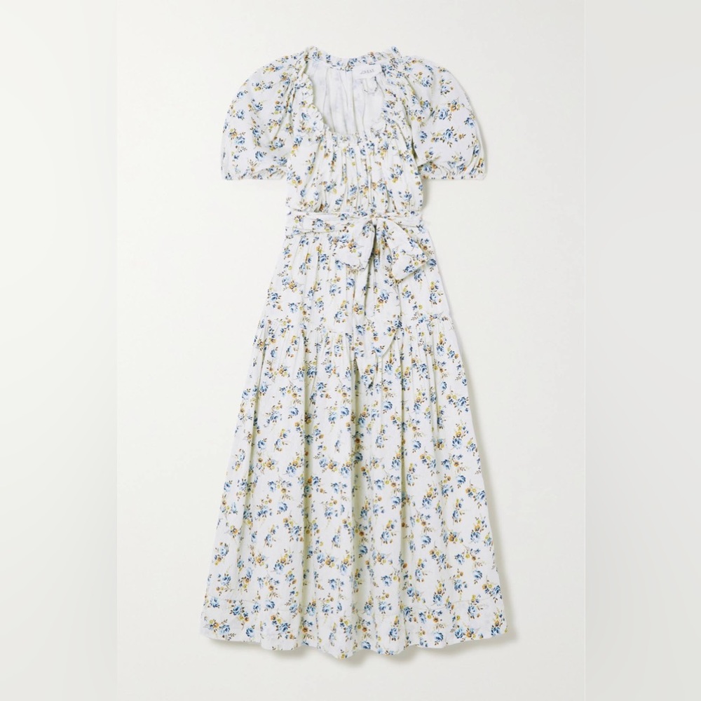 NWOT The GREAT. Short Sleeve Moonstone Dress. Size Small.